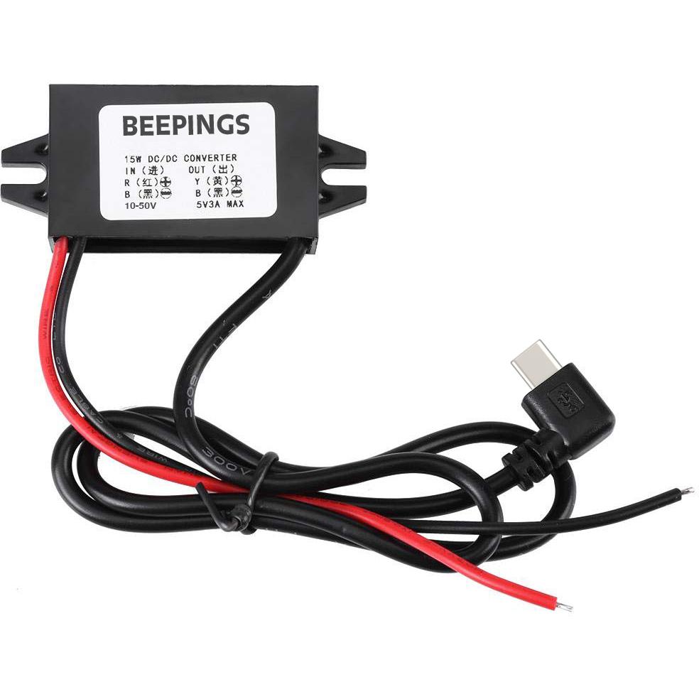 BEEPINGS Convertisseur de tension 50V 2