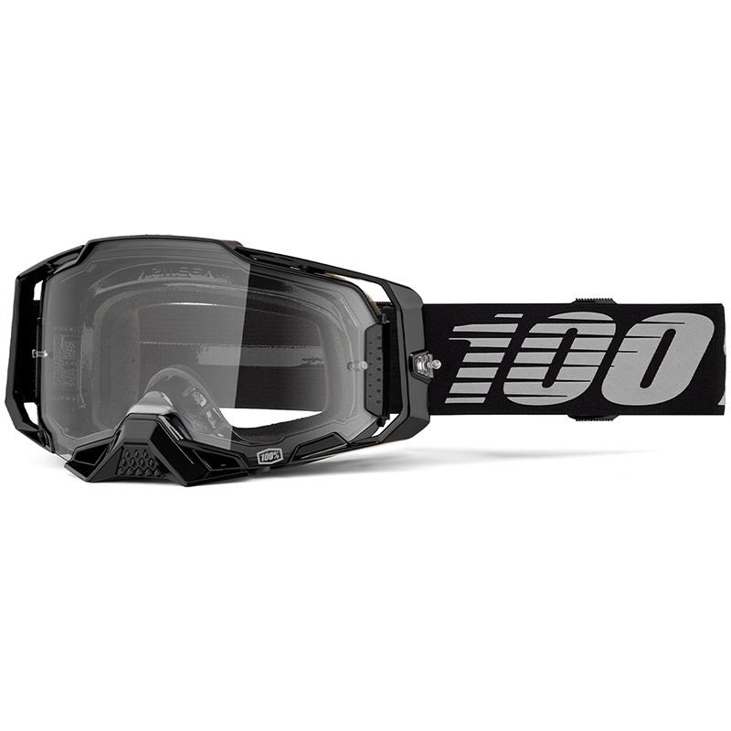 100%  Masque cross ARMEGA NOIR