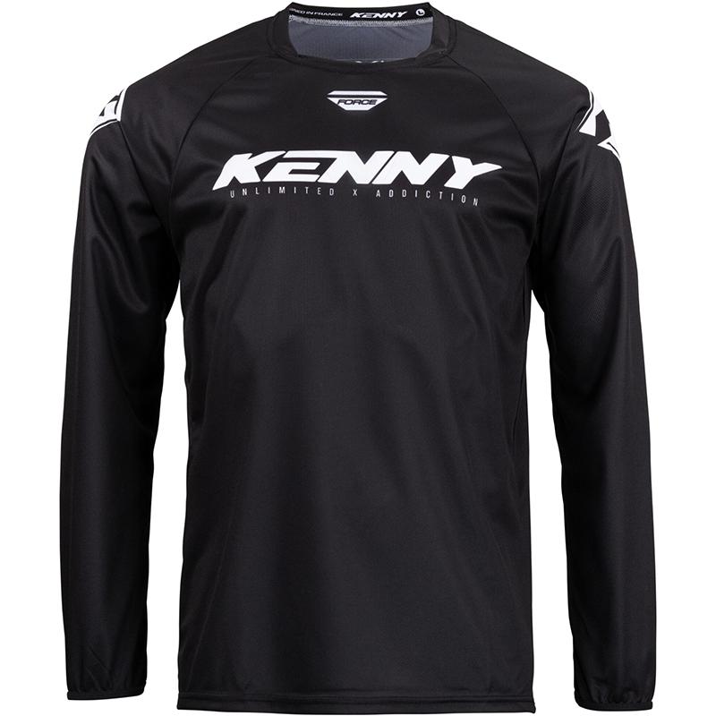 Maillot cross FORCE KENNY noir/blanc Maillot cross