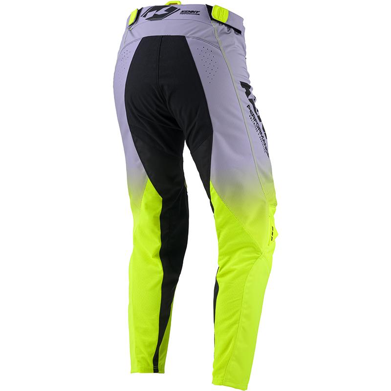 KENNY Pantalon Cross PERFORMANCE GRADIENT GREY NEON YELLOW 2