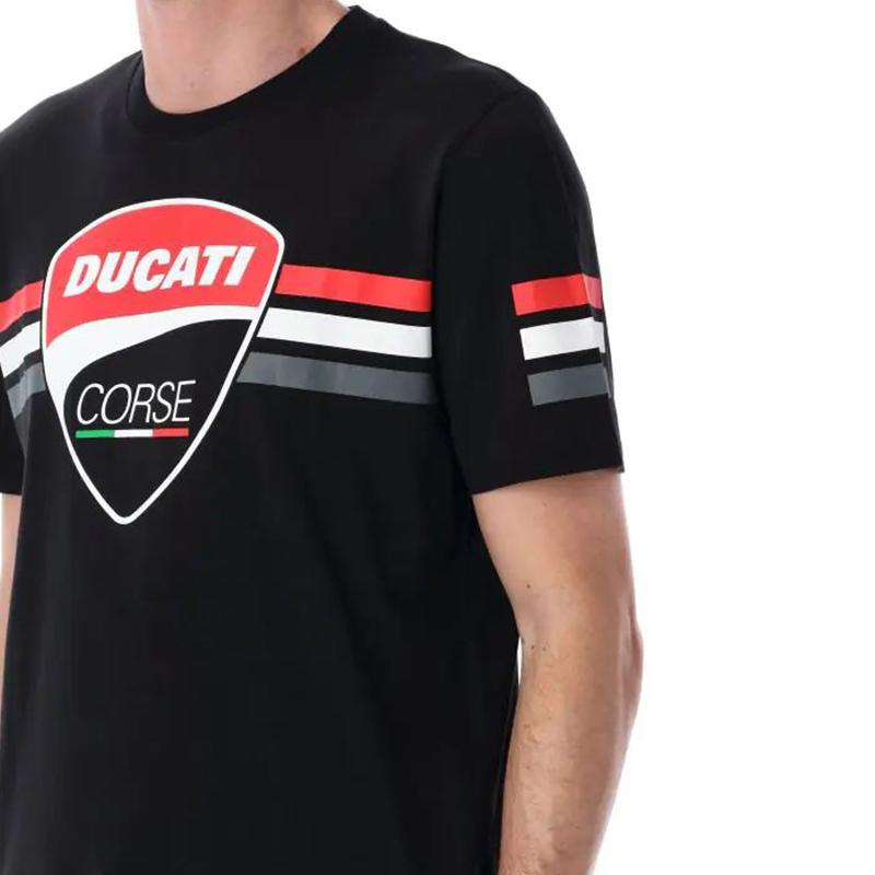 DUCATI Tee-shirt DUCATI CORSE - STRIPES BADGE 2