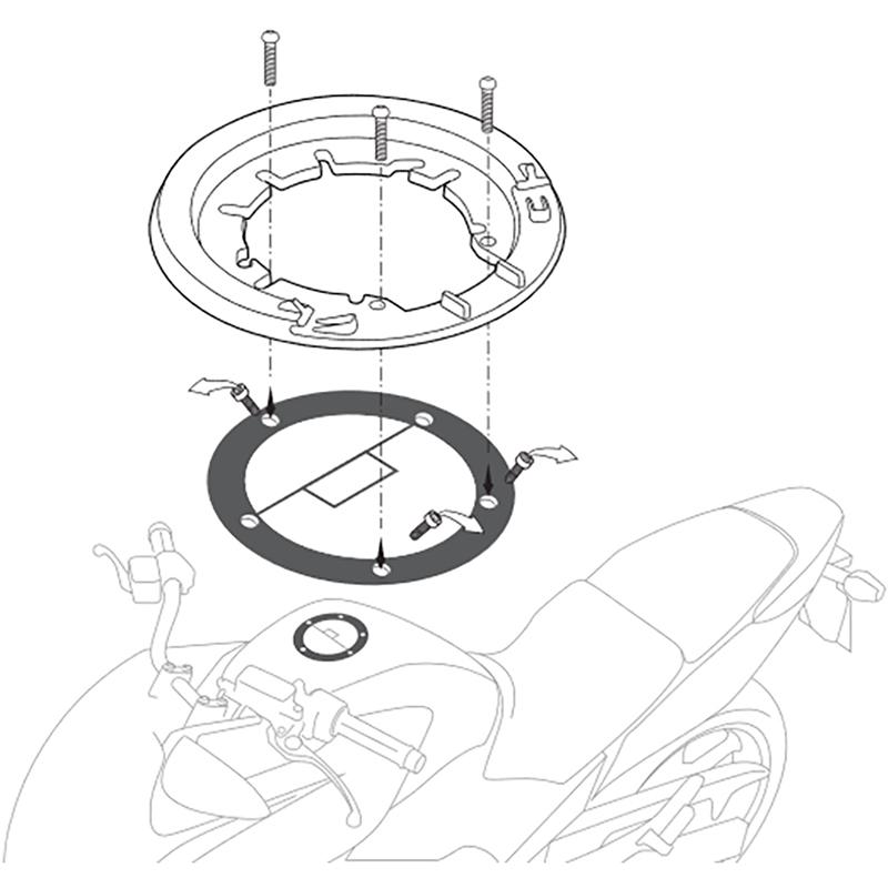 BAGSTER Support bagagerie LOCK'N START 2