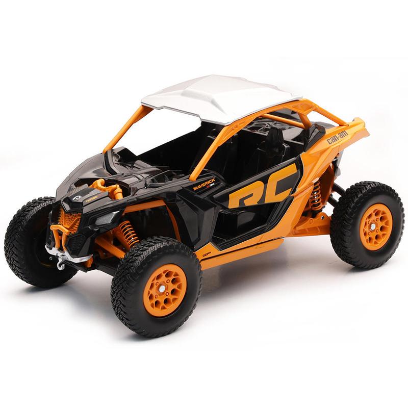 NEWRAY Réplique SSV Can-Am Maverick X3 X RC Turbo Orange - Echelle 1/18&deg;