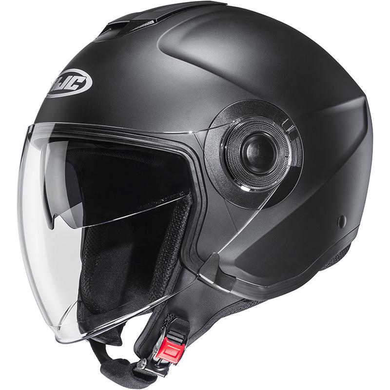 HJC Casque i40N UNI SEMI FLAT BLACK