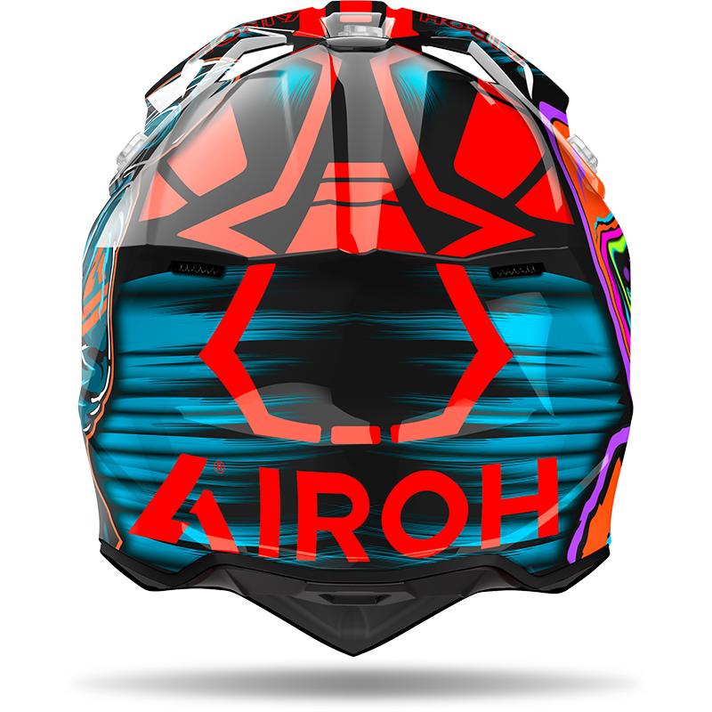 AIROH Casque cross WRAAAP CYBER 2