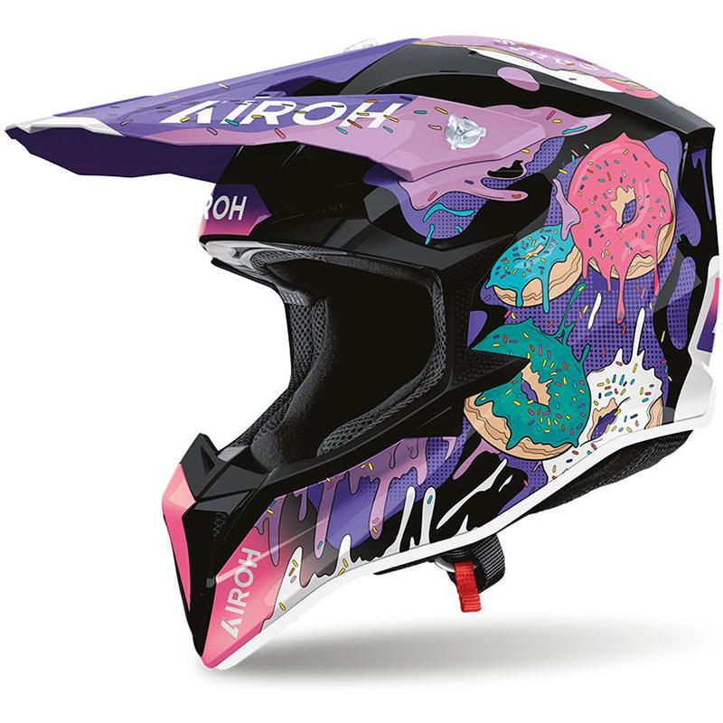 AIROH Casque Cross Wraaap Donuts