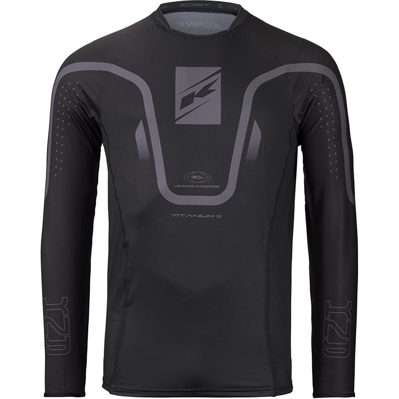 KENNY Maillot cross TITANIUM BLACK