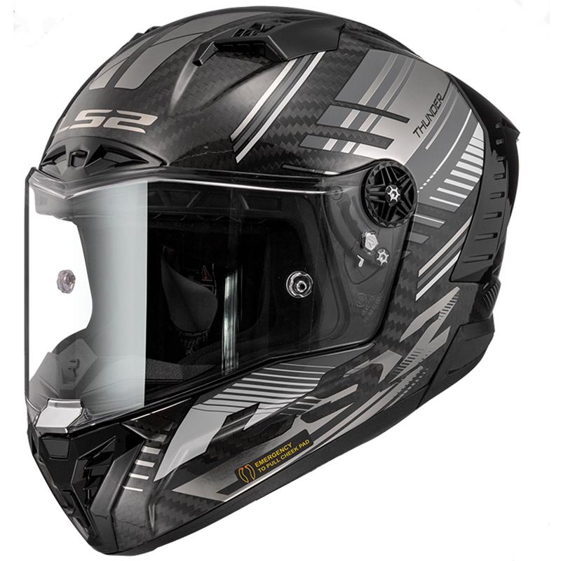 LS2 Casque FF805 THUNDER CARBON VOLT