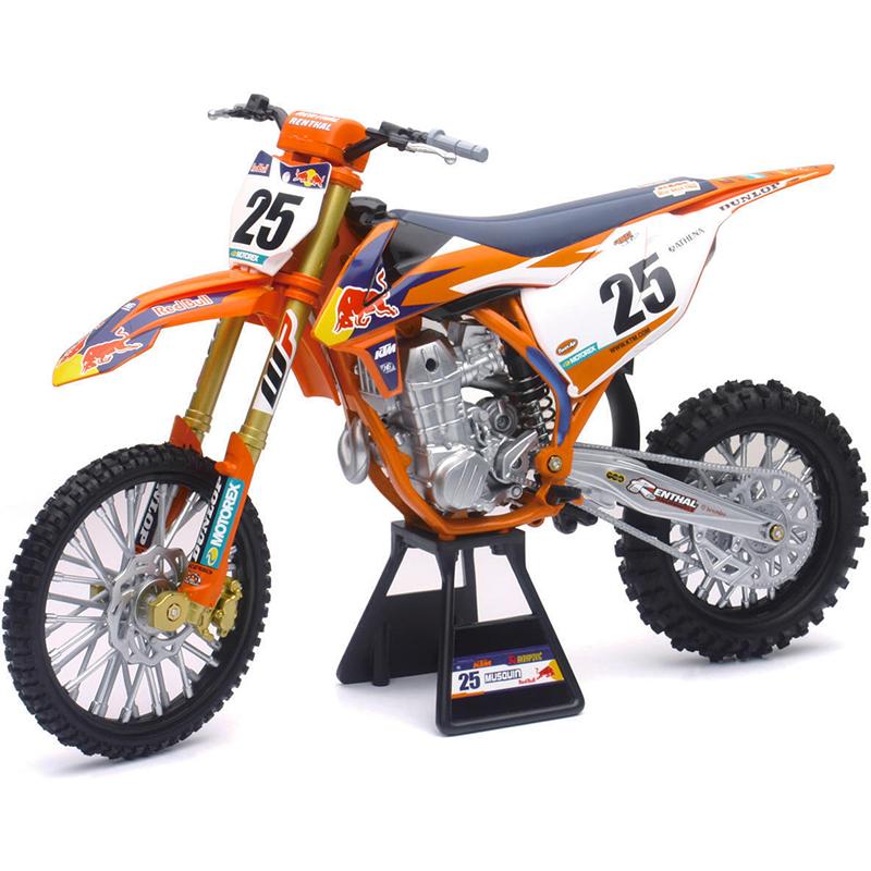NEWRAY Réplique 1/6&deg; Moto KTM 450 SX-F Red Bull M. MUSQUIN