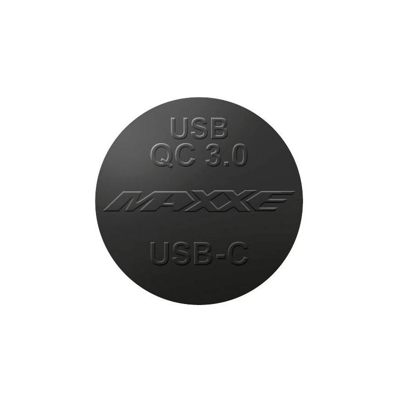 MAXXE Chargeur USB USB C - USB 3 HIGH POWER 2