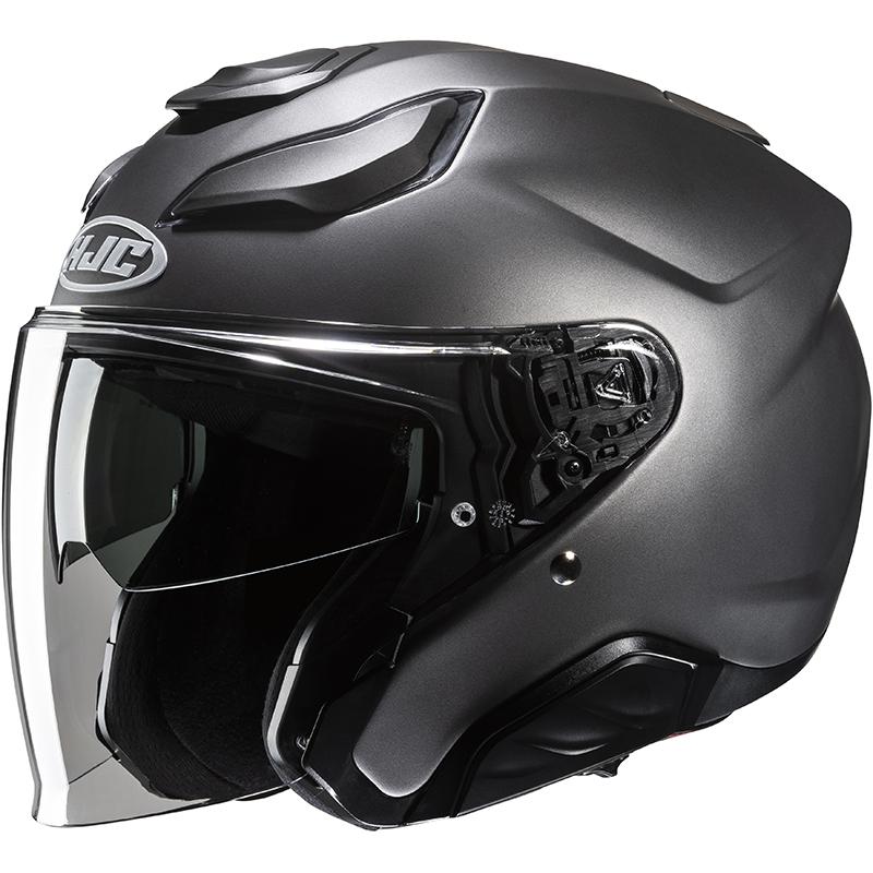 HJC Casque F31 UNI SEMI FLAT TITANIUM