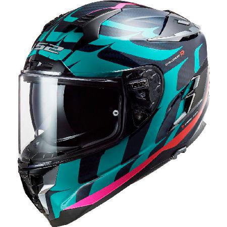 LS2 Casque FF327 CHALLENGER CARBON FLAMES