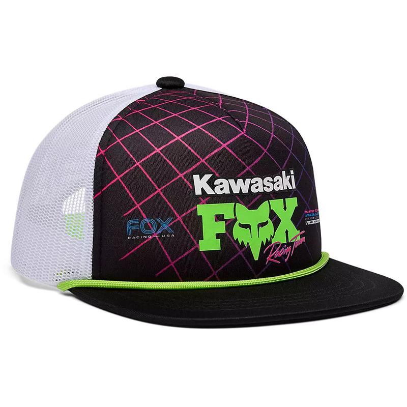 Casquette SNAPBACK FOX X KAWASAKI KID