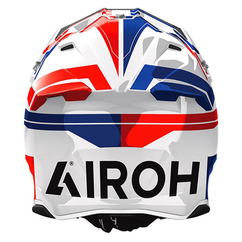AIROH Casque cross TWIST 3 DYNASTY RED/BLUE GLOSS 2