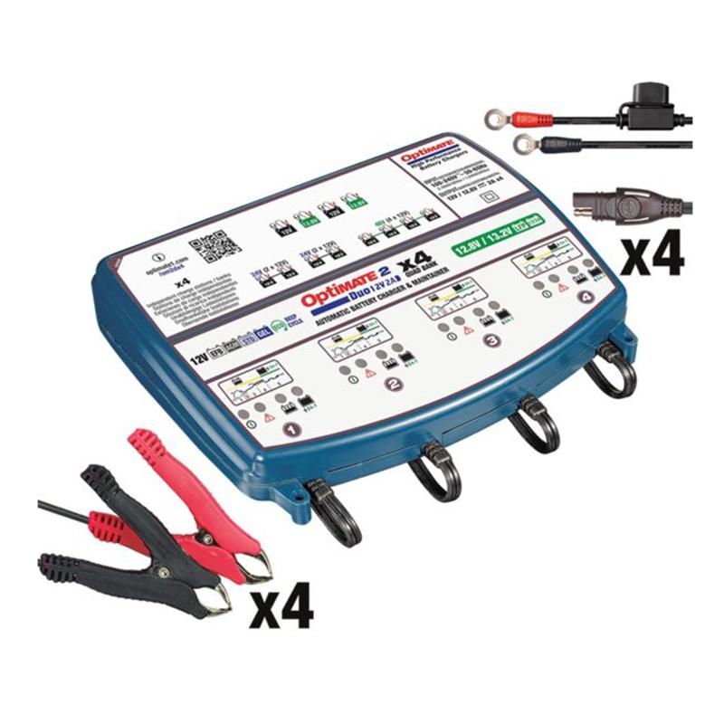 OPTIMATE Chargeur batterie OPTIMATE 2 DUO x4 - TM574