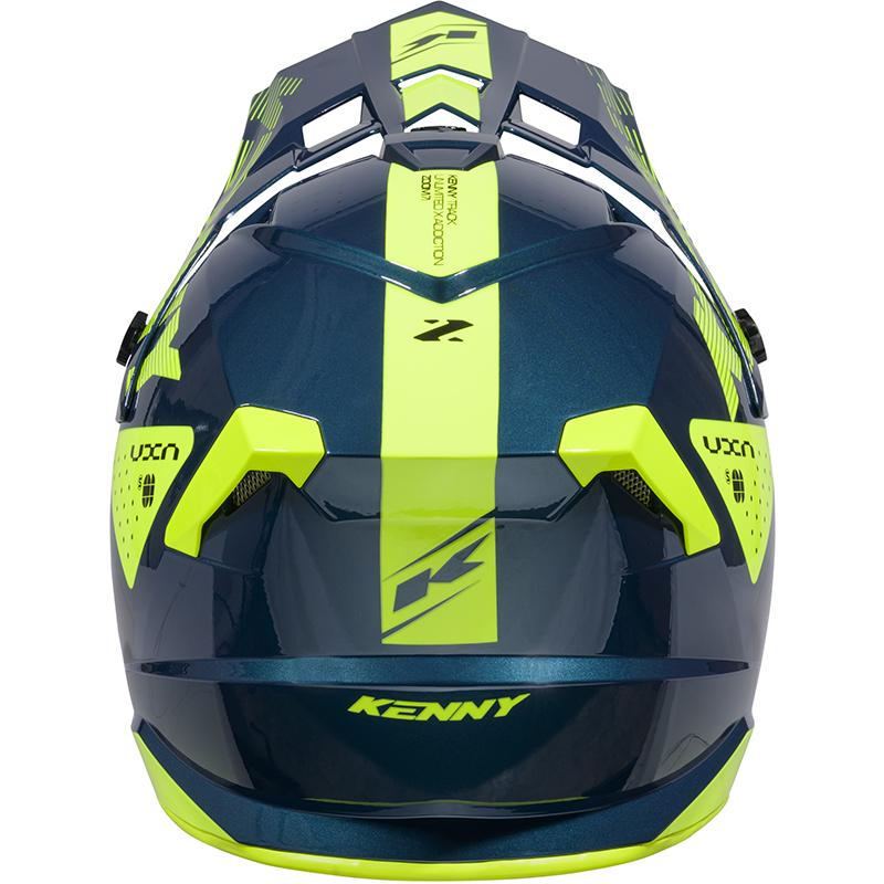 KENNY Casque cross TRACK GRAPHIC ZOOM PETROL 2