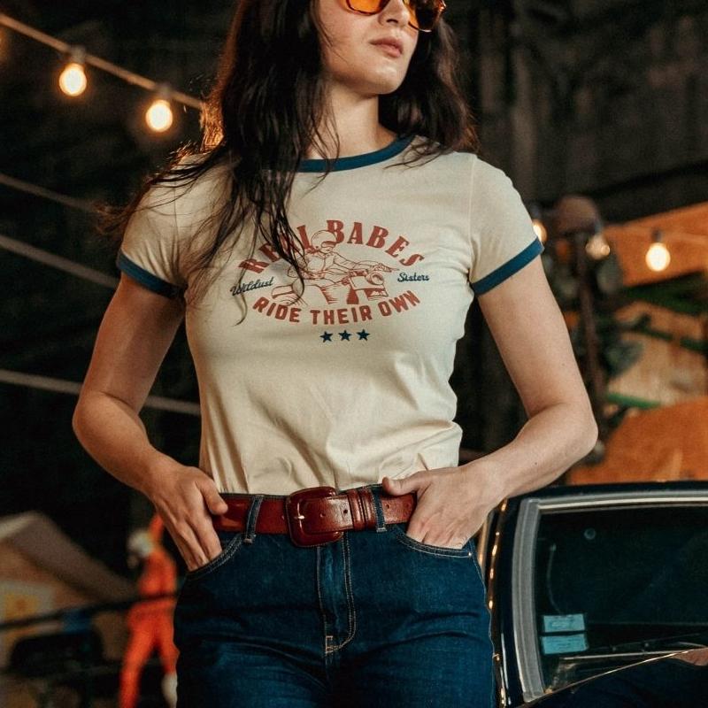 Tee-shirt RINGER SHIRT Real Babes