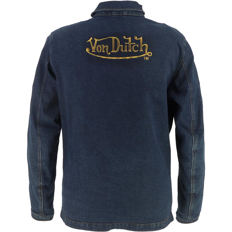 HELSTONS Surchemise CAPTAIN toile DENIM VON DUTCH 2