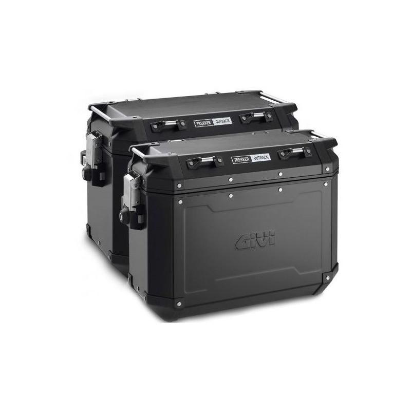 Valise latérale PACK OUTBACK EVO 48BL + 37BR