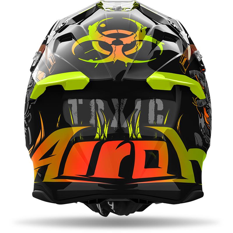 AIROH Casque cross TWIST 3 TOXIC 2