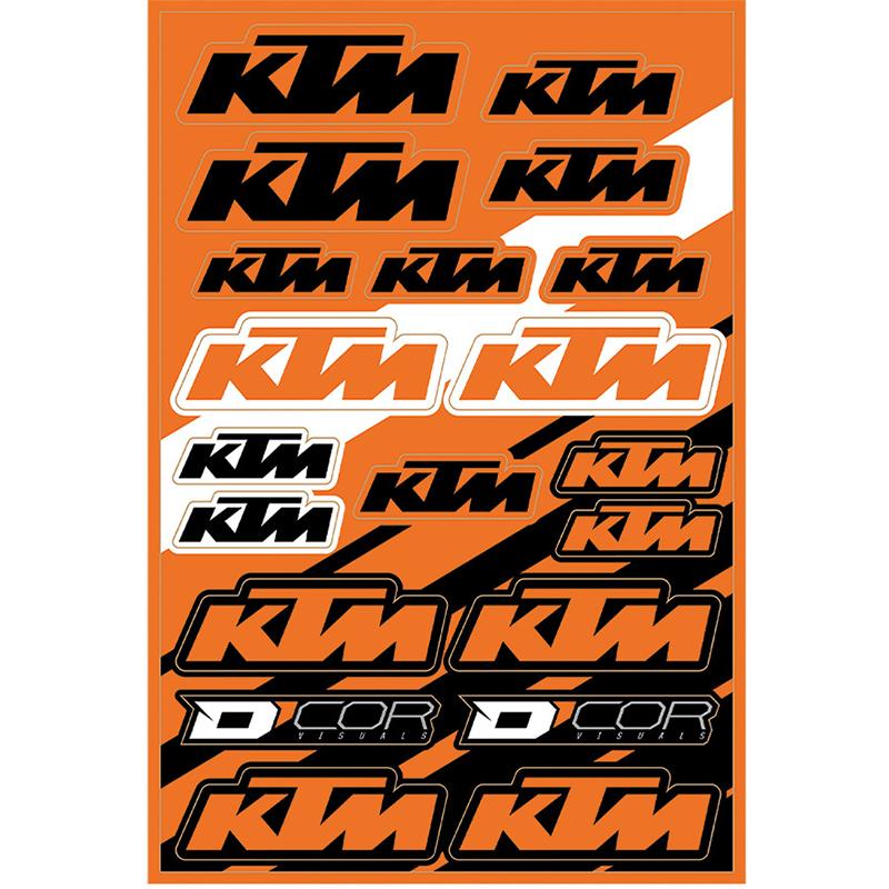 DCOR Autocollant planche KTM Cor2