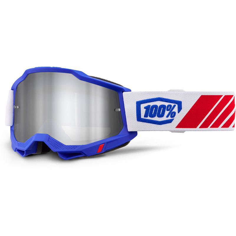 100% Masque cross ACCURI 2 Kolby - Ecran Mirror Silver