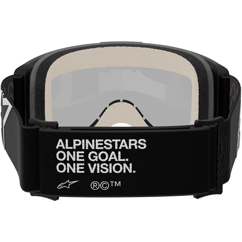 ALPINESTARS Masque cross VISION 5 CORP - NOIR/IRIDIUM ARGENT 2