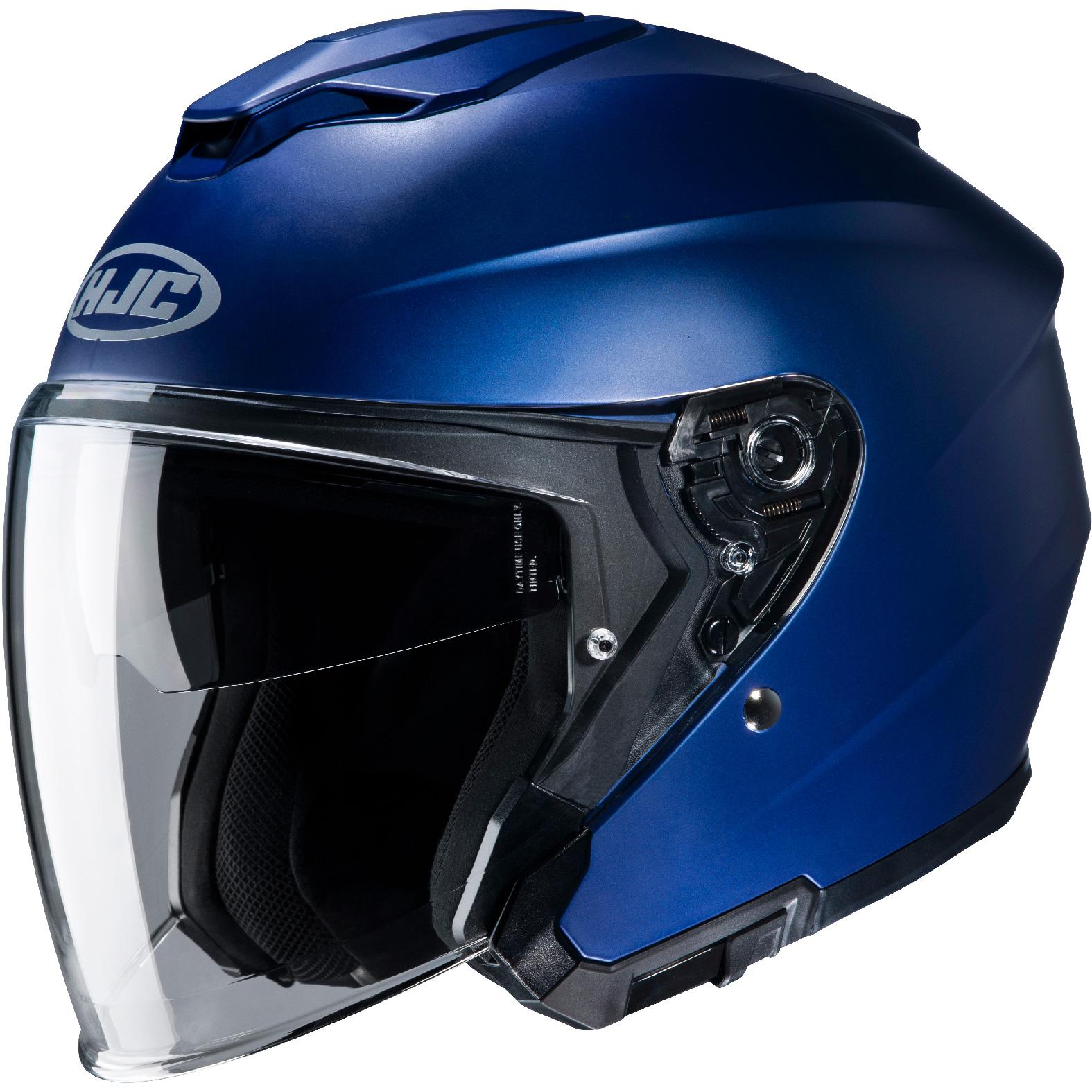 HJC Casque I30 UNI SEMI FLAT METAL BLUE