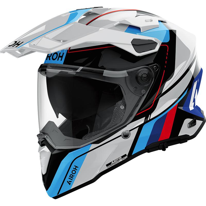 AIROH Casque COMMANDER 2 SKIP WHITE GLOSS