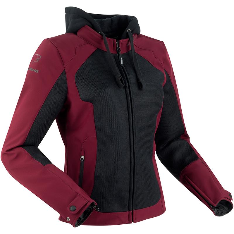 Blouson LADY ZENITH BERING prune - MOTO-AXXE.FR, Blouson