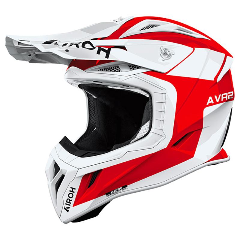 AIROH Casque cross AVIATOR ACE 2 IRON RED GLOSS