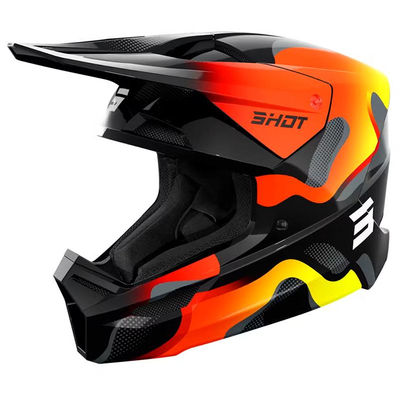 SHOT Casque Cross Furious Zebra