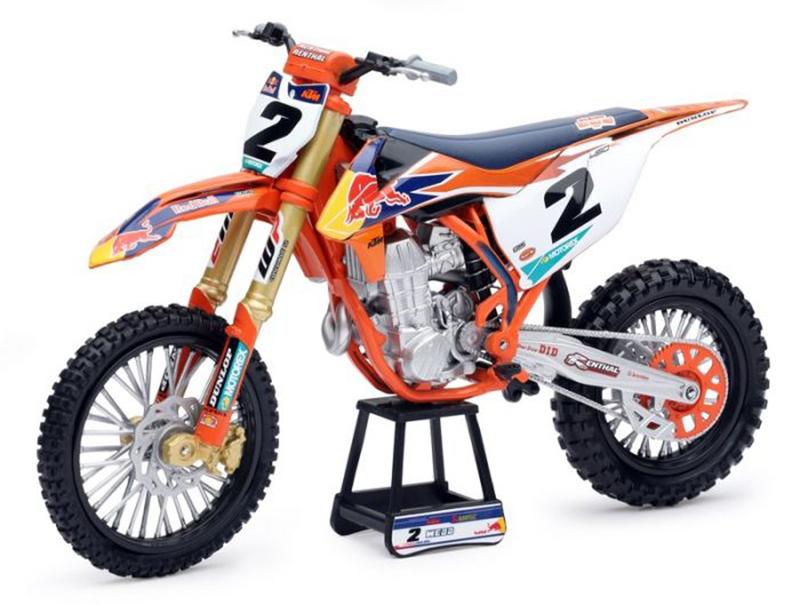 NEWRAY Réplique Moto KTM 450 SXF Cooper WEBB 1/10&deg;