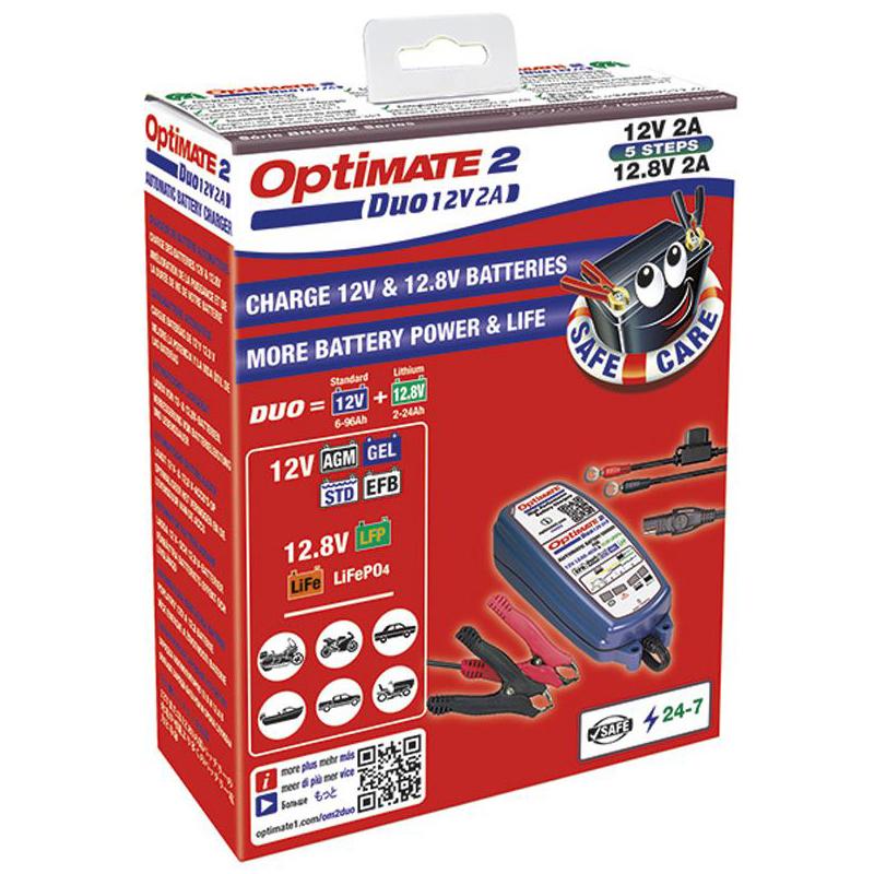 OPTIMATE Chargeur batterie OPTIMATE 2 DUO TM550 2