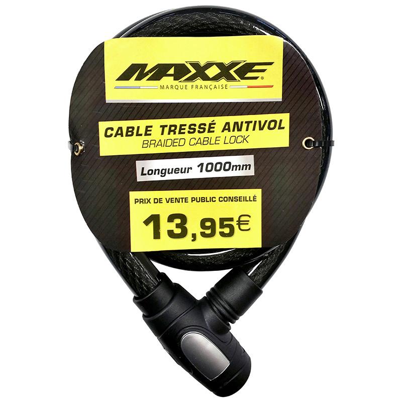 MAXXE Câble Tressé Non Homologué 1M