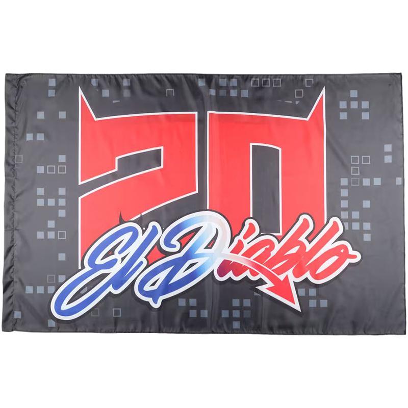 QUARTARARO Drapeau FLAG 20 EL DIABLO Quartararo