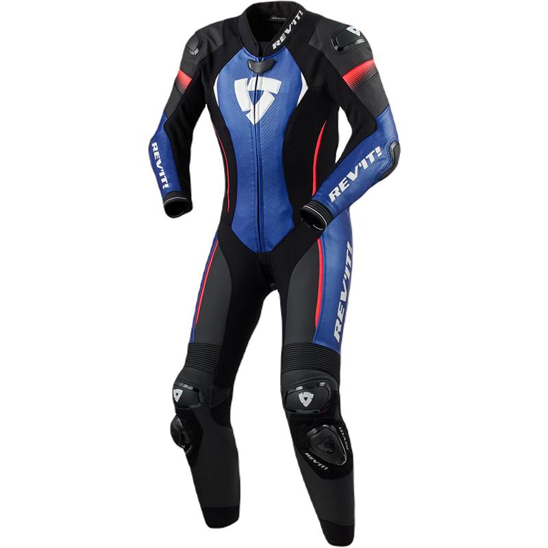 Combinaison Antipluie Motard Nylon Étanche - Réfléchissant Bleu XXL