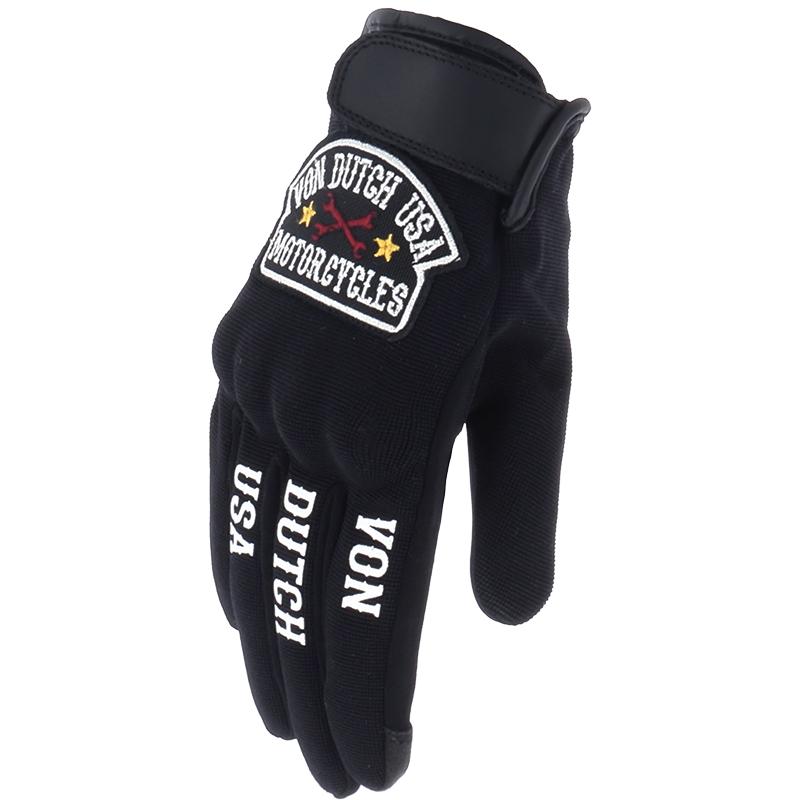 HELSTONS Gants VON DUTCH - KEY AIR FEMME Tissu-Cuir femme