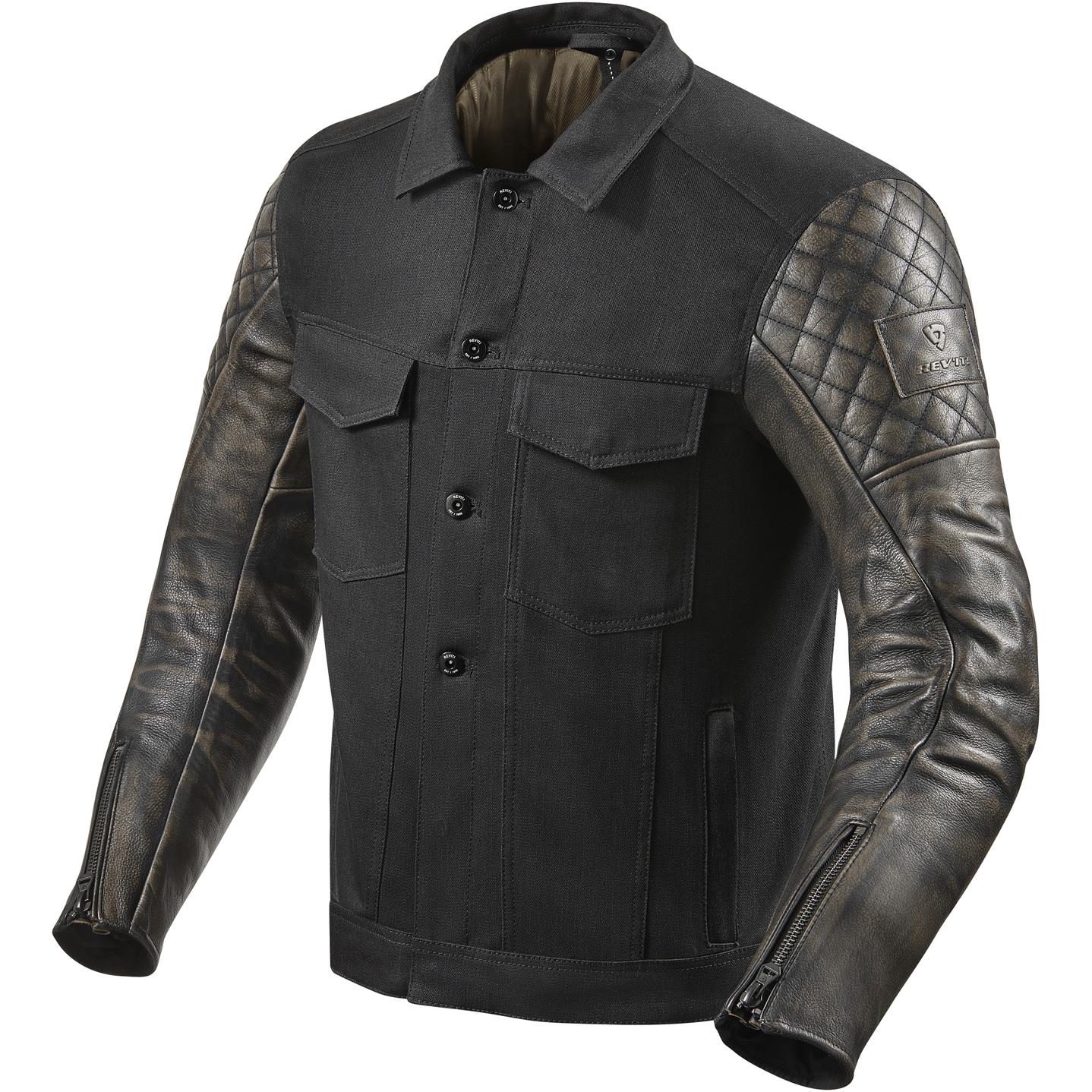 Veste CROSSROADS REVIT Noir - MOTO-AXXE.FR, Veste moto