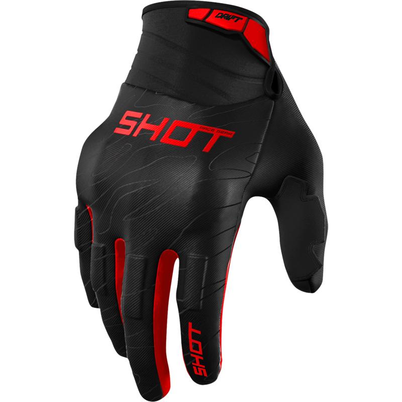 SHOT Gants cross DRIFT ONYX