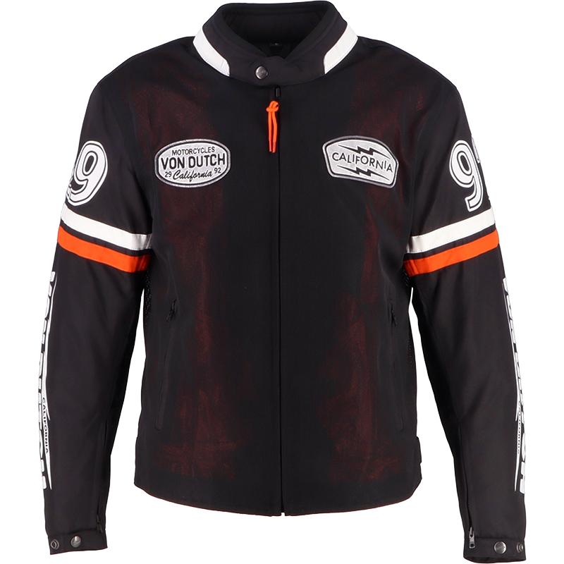 HELSTONS Blouson VON DUTCH - CALIFORNIA MEN AIR Mesh