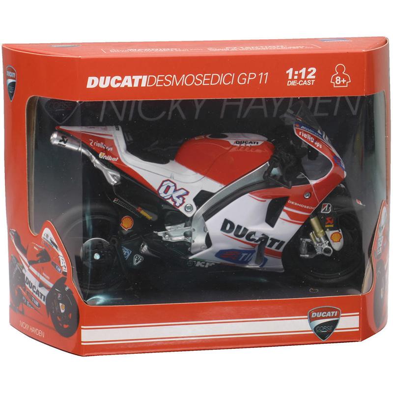 NEWRAY Réplique Moto GP Ducati Desmosedici A. DOVIZIOSO - Echelle 1/12&deg; 2