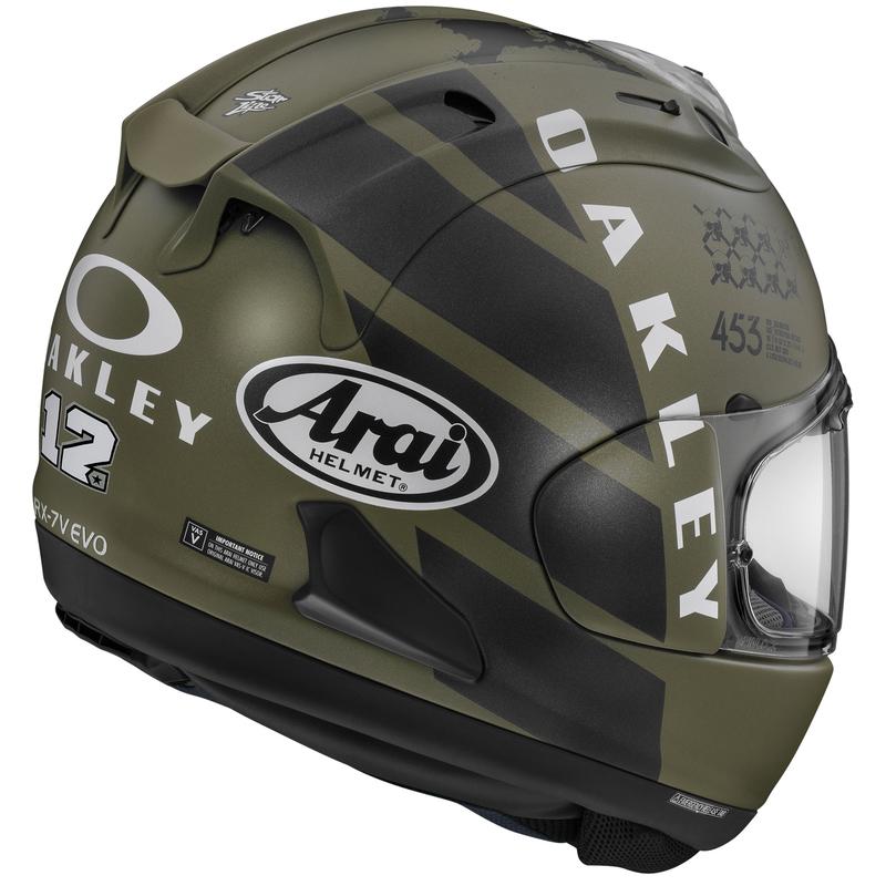 ARAI Casque RX-7V EVO MAVERICK OAKLEY 2