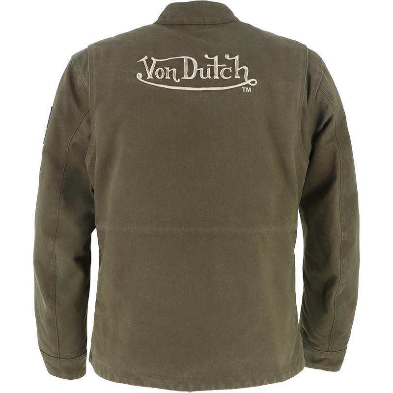 HELSTONS Blouson WARRIOR COTON CANVA VON DUTCH 2