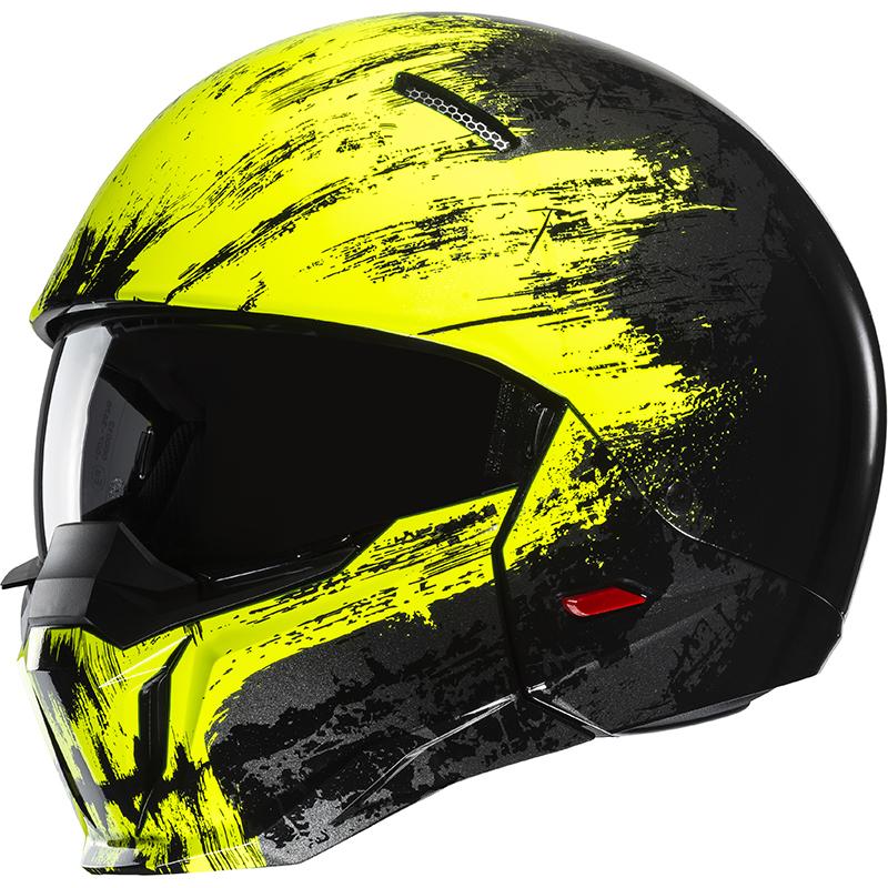 Casque Moto Jet HJC F31 NABY MC5SF - Taille XS - Fibre De Verre, écran Pinlock, Ventilation Avancée