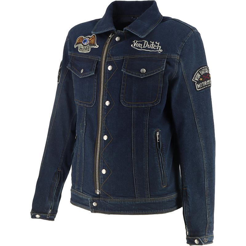 HELSTONS Blouson WESTY TOILE DENIM VON DUTCH