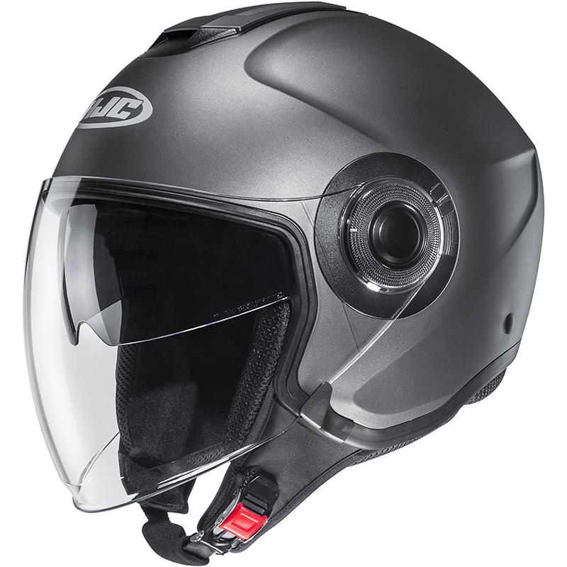 HJC Casque i40N UNI SEMI FLAT TITANIUM