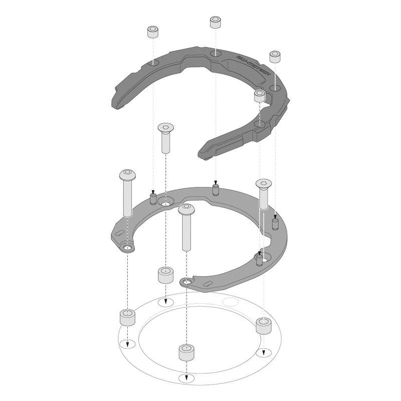 SWMOTECH Anneau De Réservoir Pour Suzuki 2