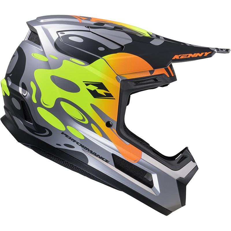 KENNY Casque cross PERFORMANCE STEEL MAT