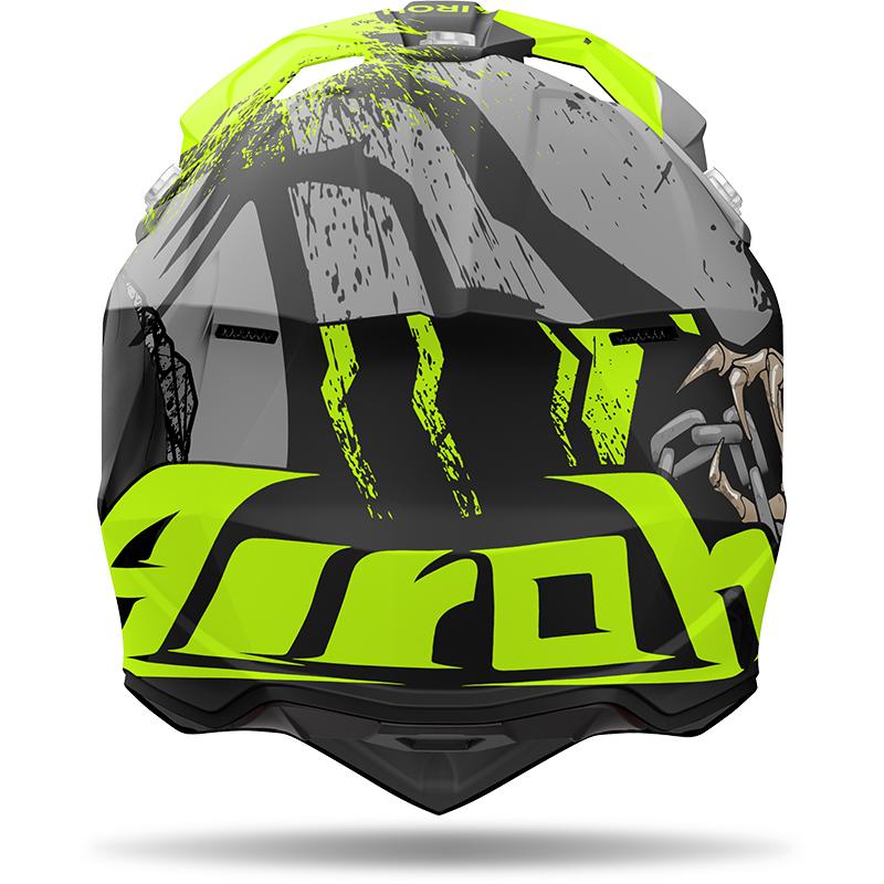 AIROH Casque cross WRAAAP DARKNESS 2